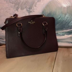 Burgundy Kate Spade Purse